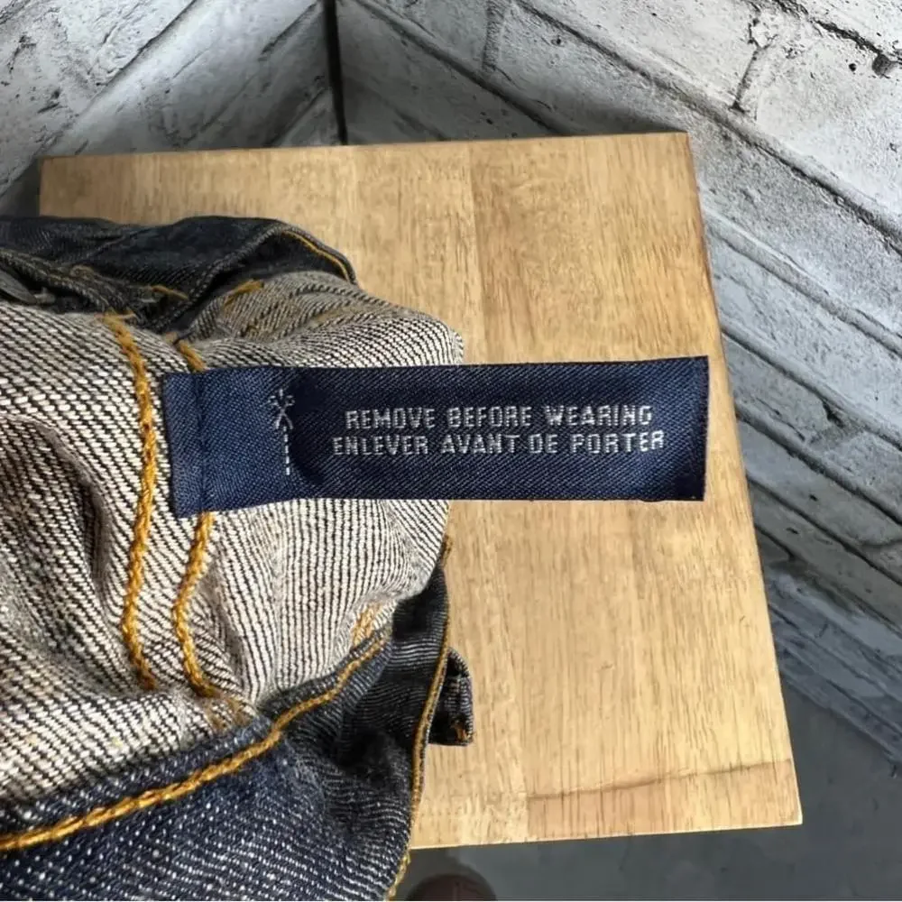 Banana Republic Premium Denim Cropped Dark Wash Jean Jacket Size XS - Picture 15 of 15